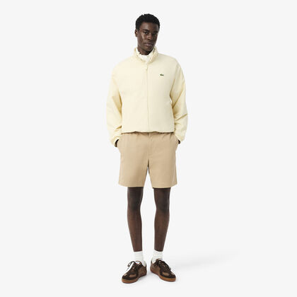 Regular Fit Stretch Cotton Shorts