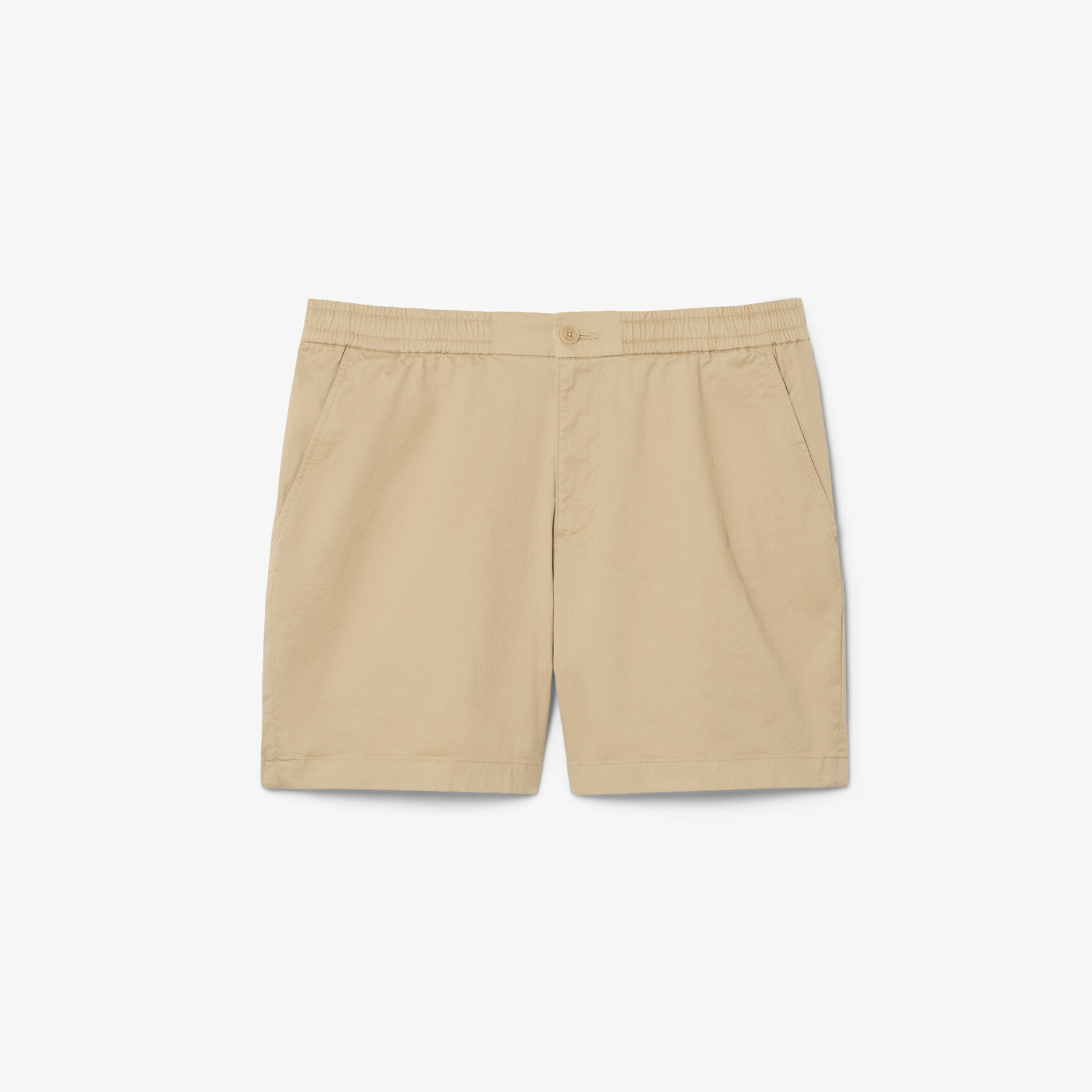 Regular Fit Stretch Cotton Shorts