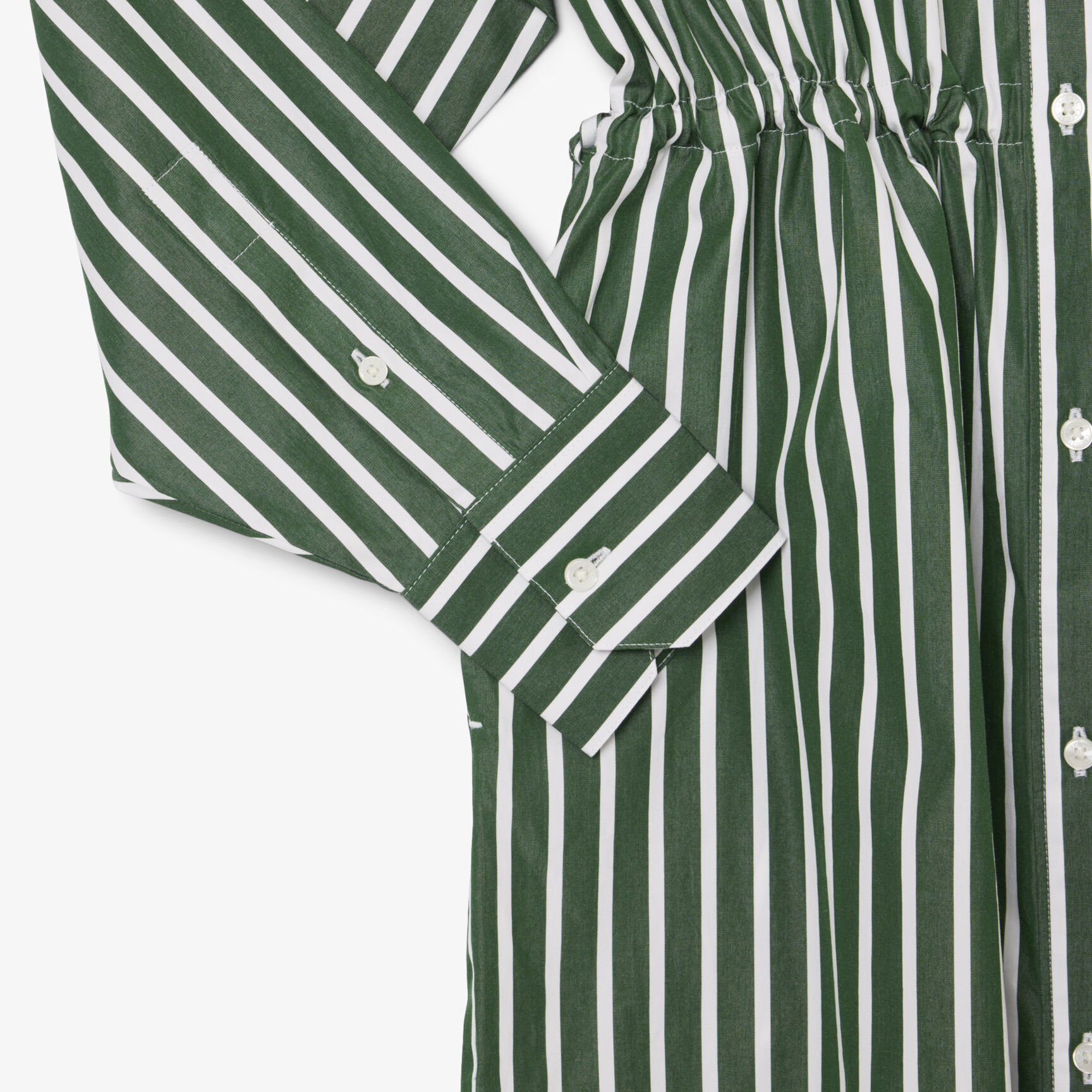 فستان بقميص بوبلين بقصة مريحة