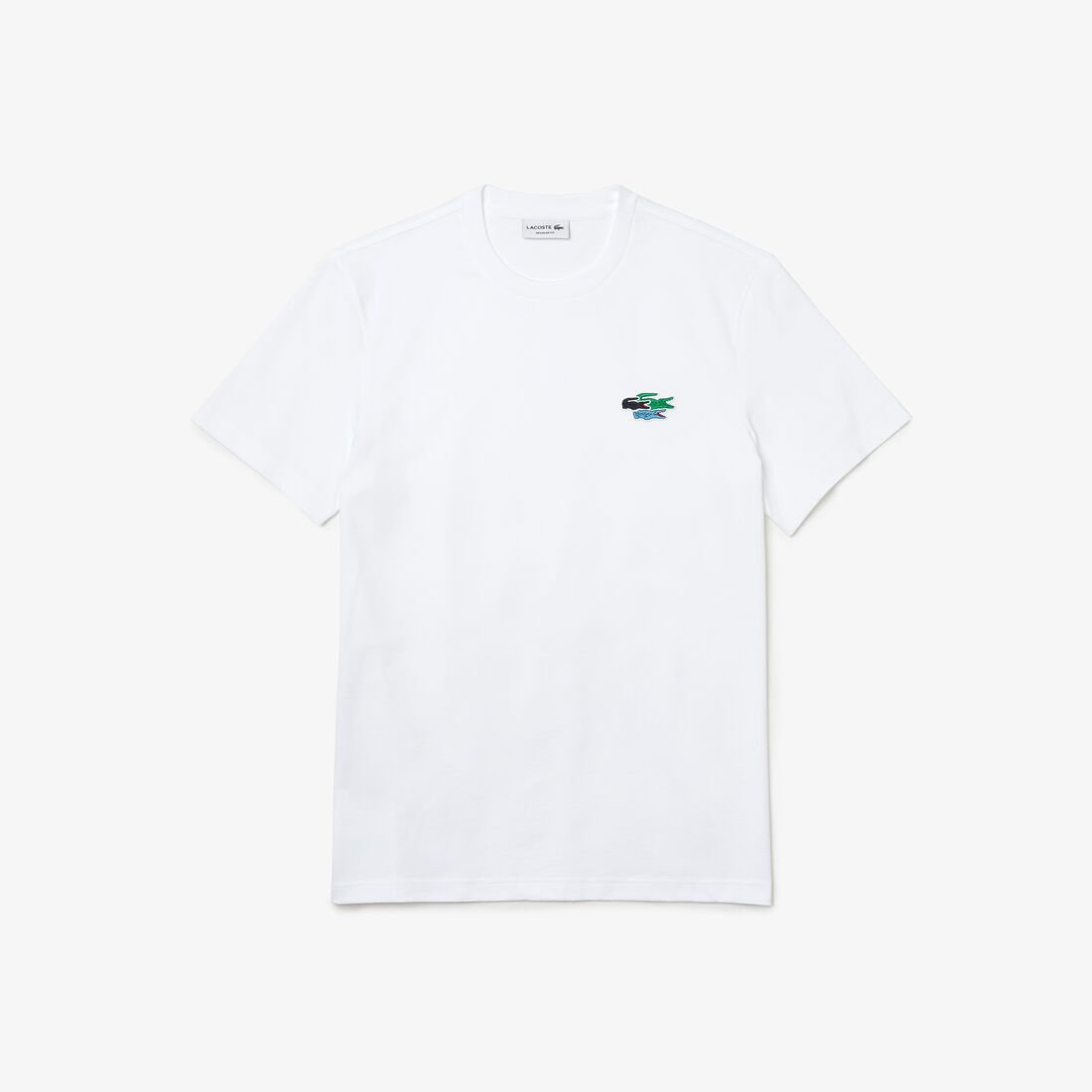 تيشيرت رجالي من القطن العضوي بياقة مستديرة ملونة تيشيرت رجالي من القطن العضوي بياقة مستديرة ملونة