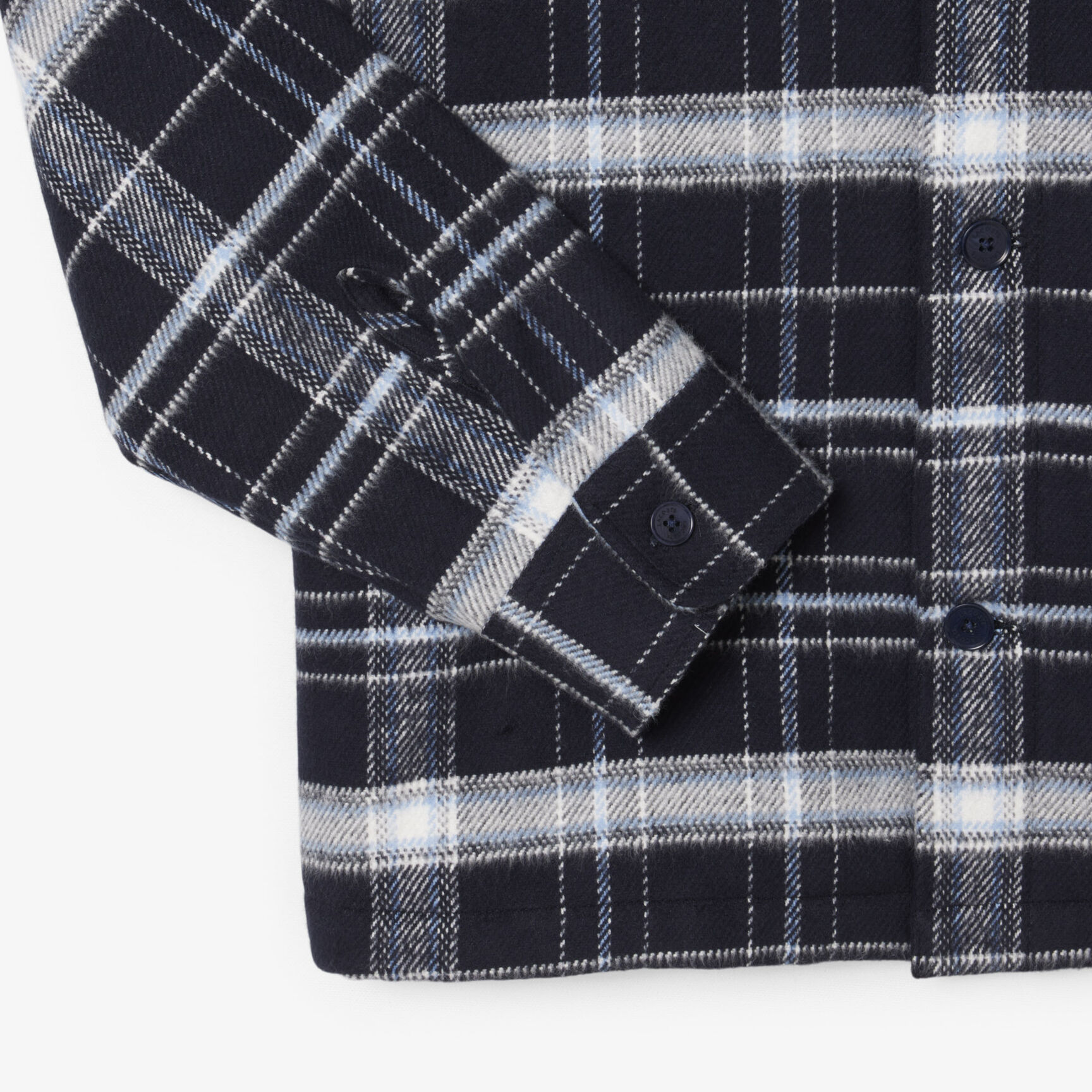 Cotton Plaid Overshirt