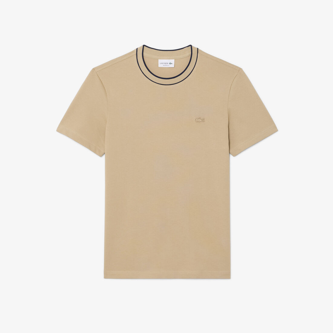 Stretch Pique Stripe Collar T-shirt lacoste stretch pique stripe collar t shirt
