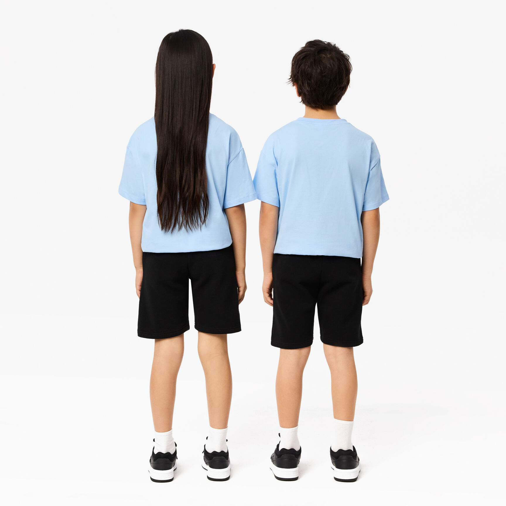 Kids' Lacoste Organic Brushed Cotton Fleece Shorts Kids' Lacoste Organic Brushed Cotton Fleece Shorts