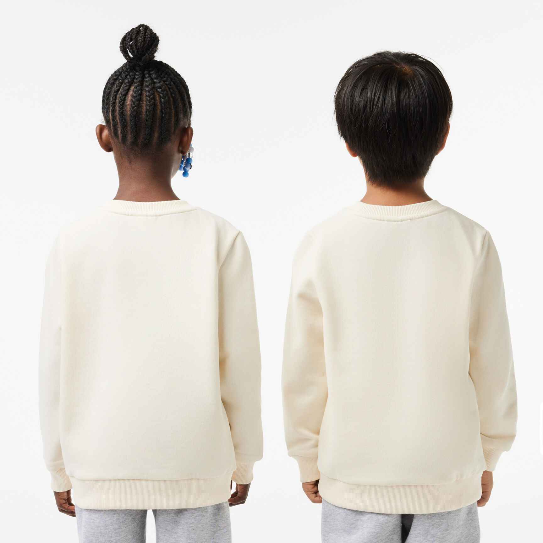 Contrast Signature Print Sweatshirt