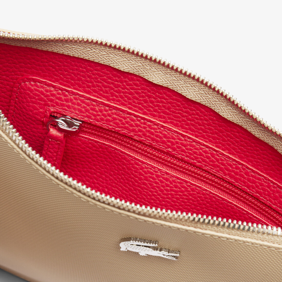 Anna Coated Pique Canvas Pouch Anna Coated Pique Canvas Pouch