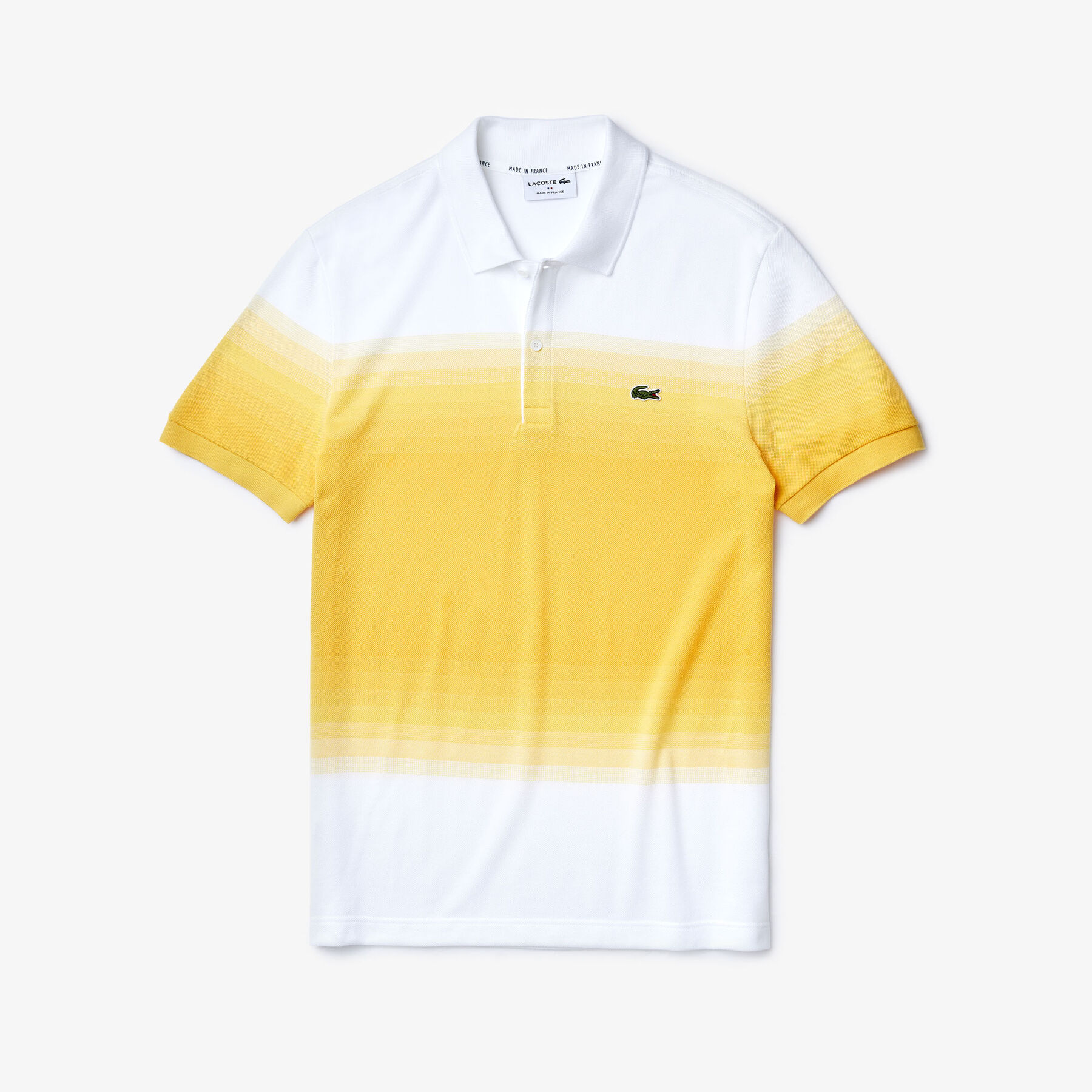 قميص بولو للرجال Lacoste من مجموعة Made in France قصة عادية من قطن البيكيه لاكوست قميص بولو للرجال lacoste من مجموعة made in france قصة عادية من قطن البيكيه