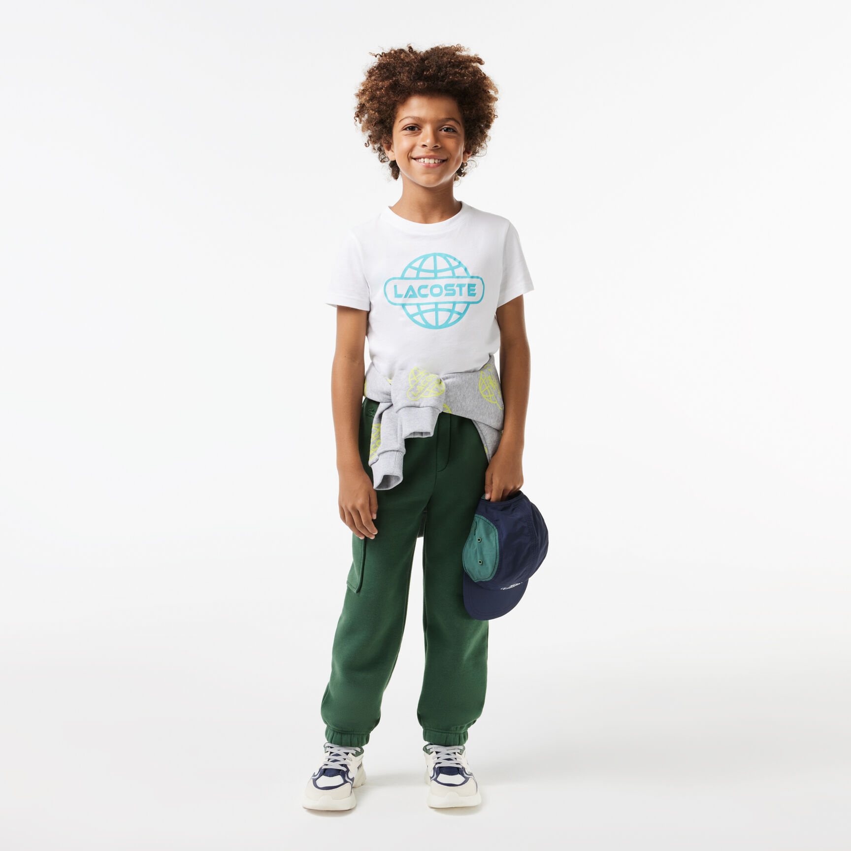 Boys' Lacoste Organic Cotton Track Pants
