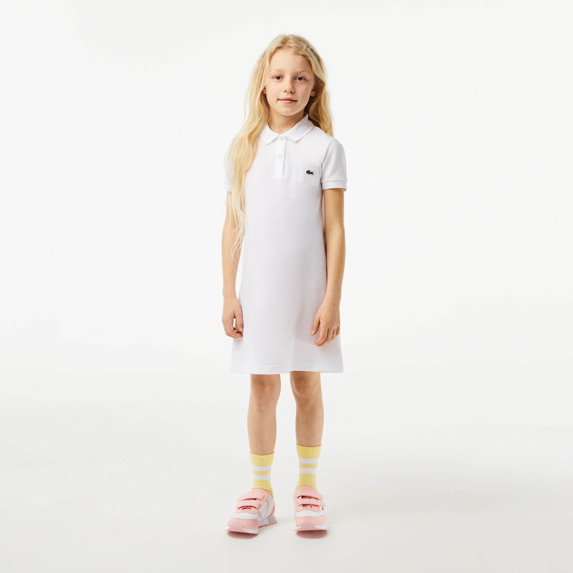 Buy Girl s Polo Style Cotton Dress Lacoste QA