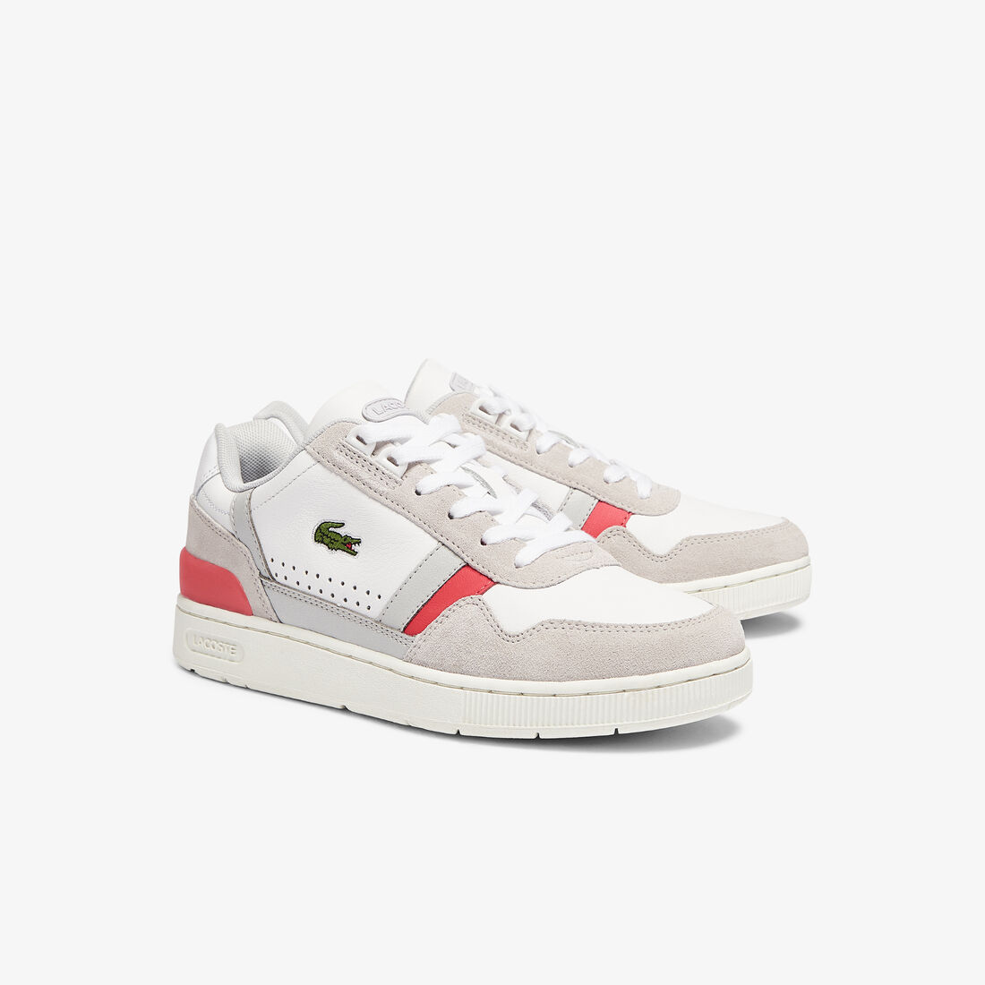 Women's T-Clip Leather and Suede Trainers Women's T-Clip Leather and Suede Trainers