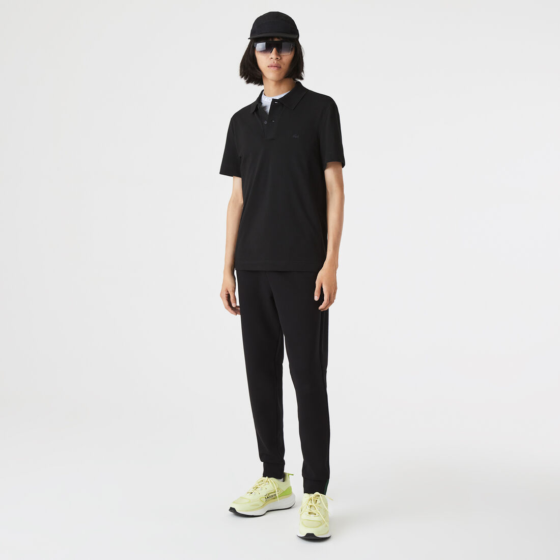 Men's Lacoste Slim Fit Organic Stretch Cotton Piqué Polo Shirt Men's Lacoste Slim Fit Organic Stretch Cotton Piqué Polo Shirt