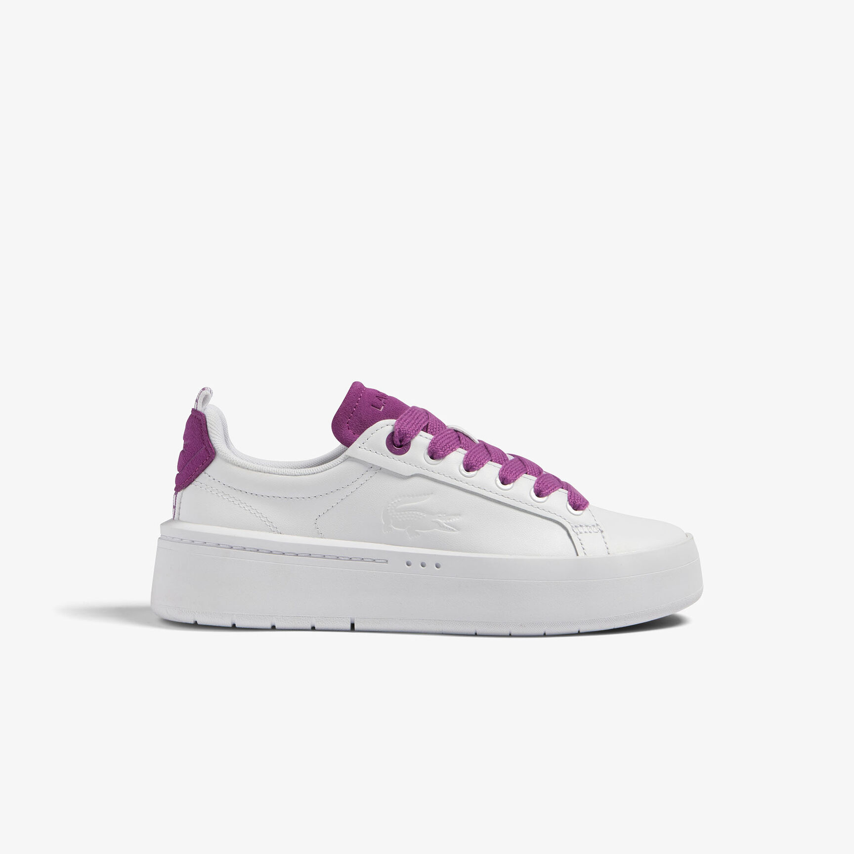 Women's Lacoste Carnaby Platform Leather Trainers Women's Lacoste Carnaby Platform Leather Trainers