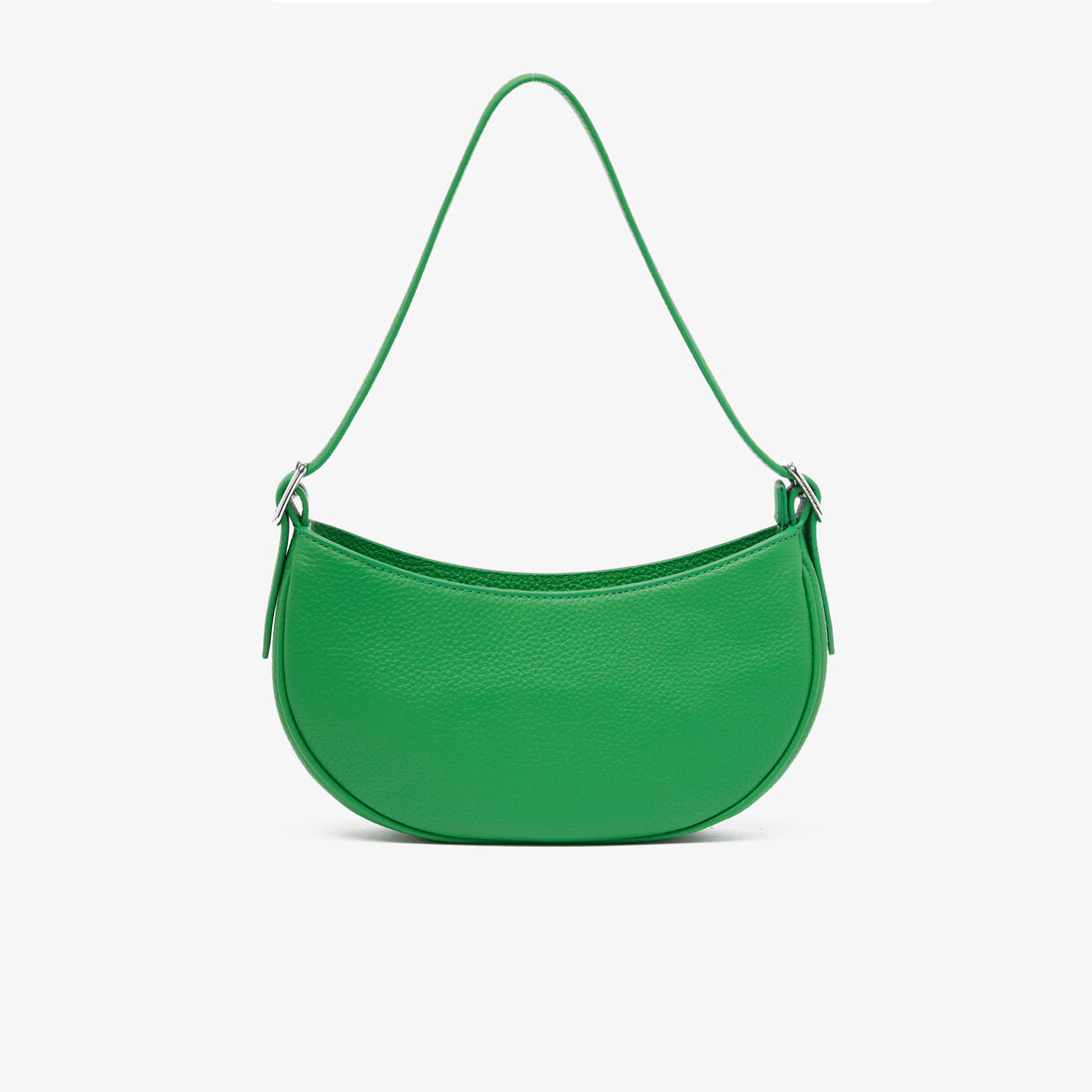 Women's Lacoste Top Grain Leather Halfmoon Bag 