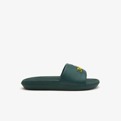 Men's Lacoste Croco Synthetic Slides