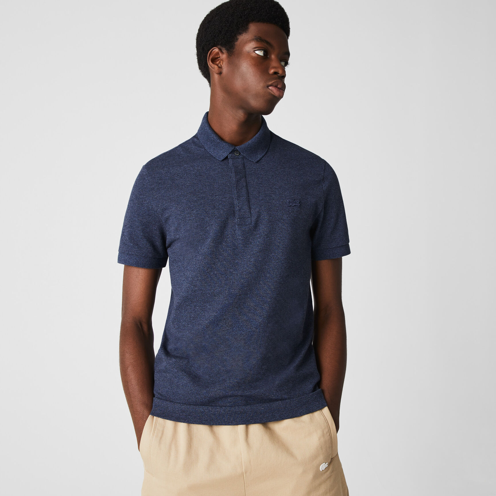 Regular Fit Paris Stretch Pique Polo Shirt Regular Fit Paris Stretch Pique Polo Shirt