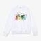 unisex lacoste live polaroid collaboration loose fit sweatshirt