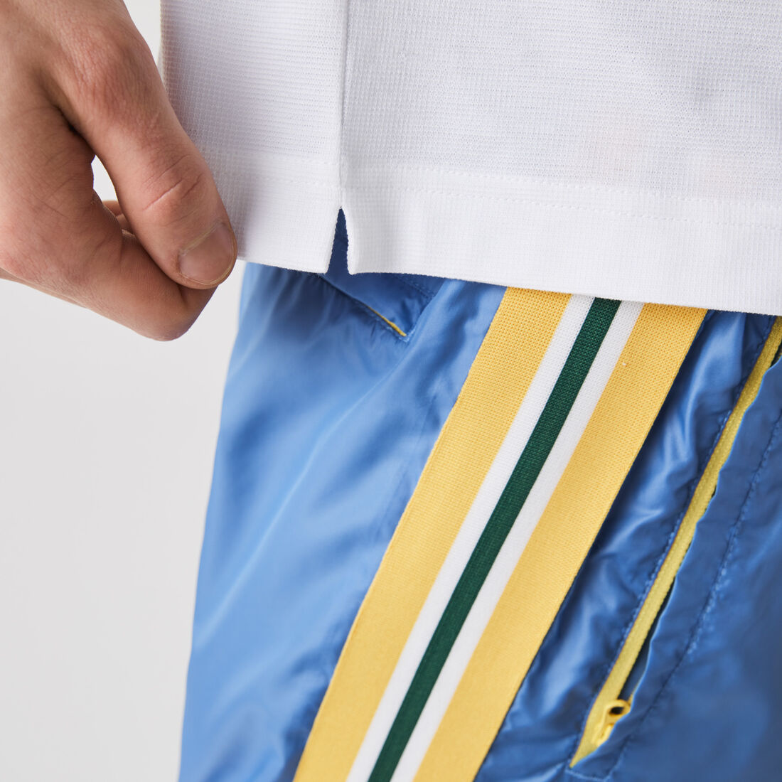 تيشيرت بولو تنس نسيج قطن خفيف بقصة عادية للرجال مجموعة Lacoste SPORT تيشيرت بولو تنس نسيج قطن خفيف بقصة عادية للرجال مجموعة Lacoste SPORT