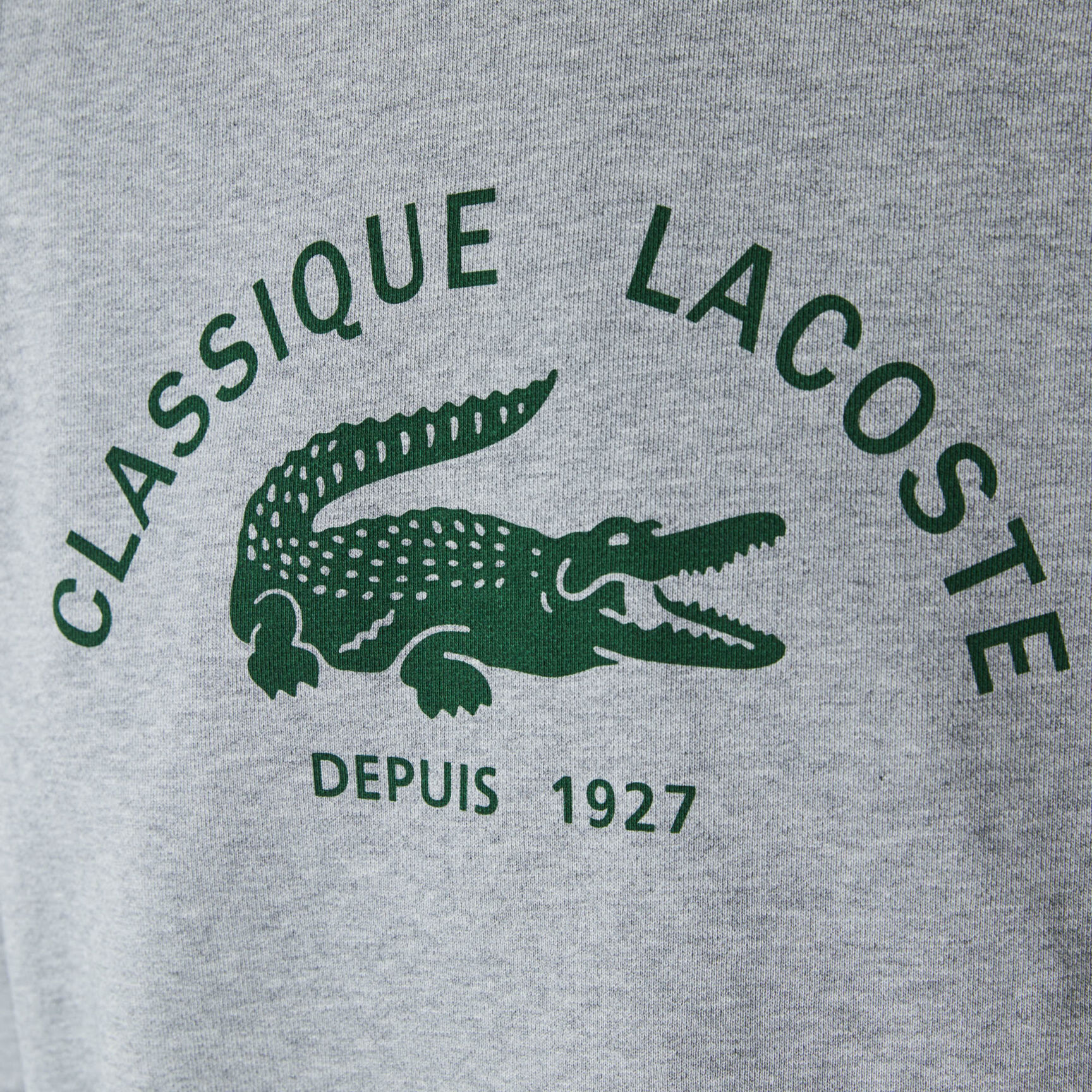 سويت شيرت القطن الصوفي الخفيف للنساء بفتحة رقبة مستديرة وطباعة فينتيج