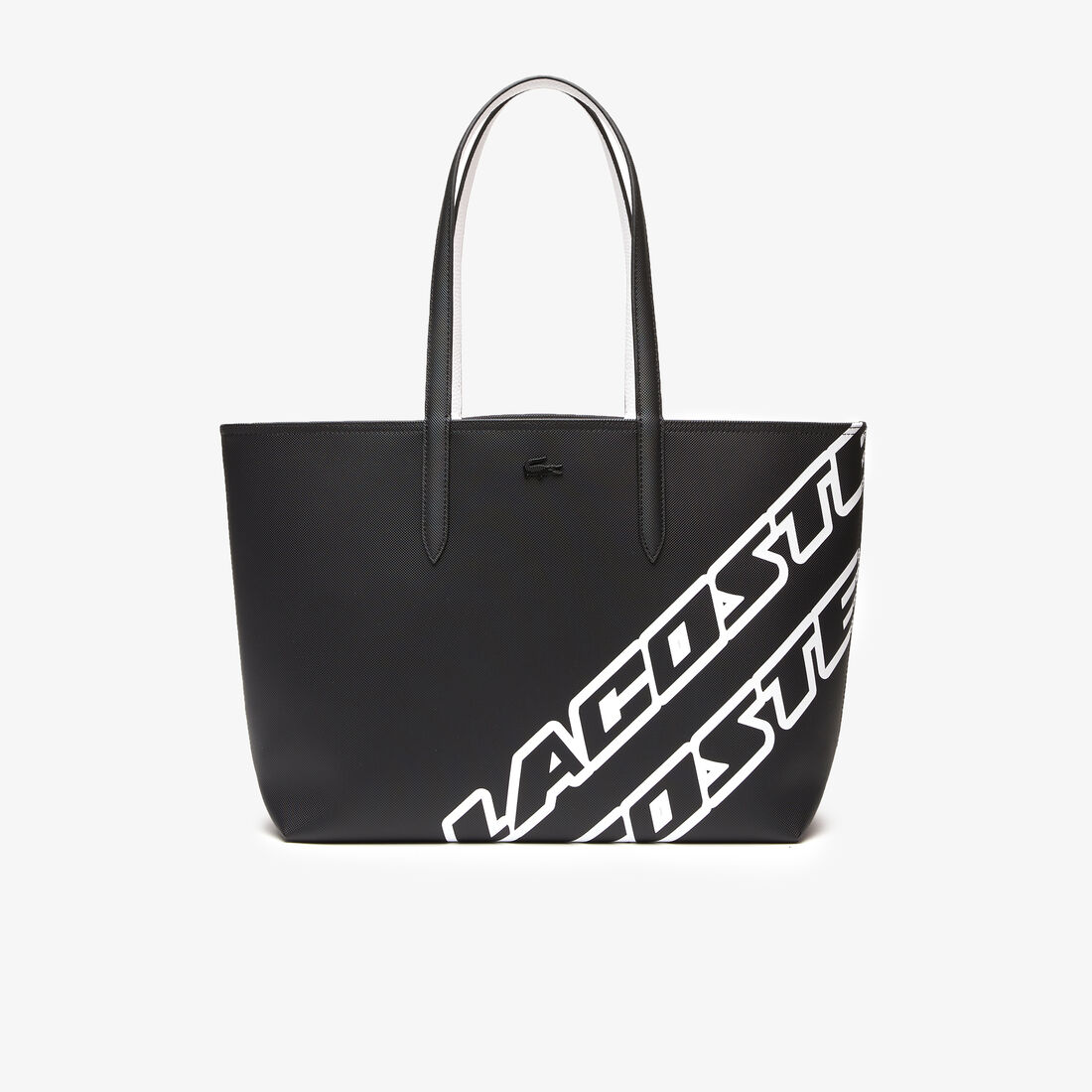 Women's Lacoste Contrast Branding Reversible Shopping Bag Women's Lacoste Contrast Branding Reversible Shopping Bag