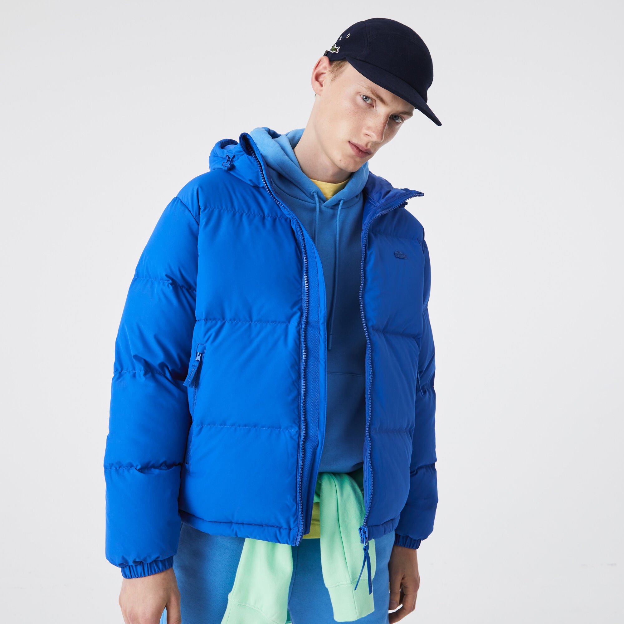 Lacoste mens hotsell quilted jacket