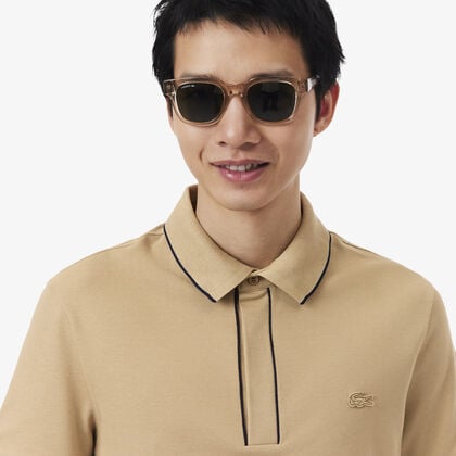Regular Fit Paris Stretch Pique Polo Shirt Regular Fit Paris Stretch Pique Polo Shirt