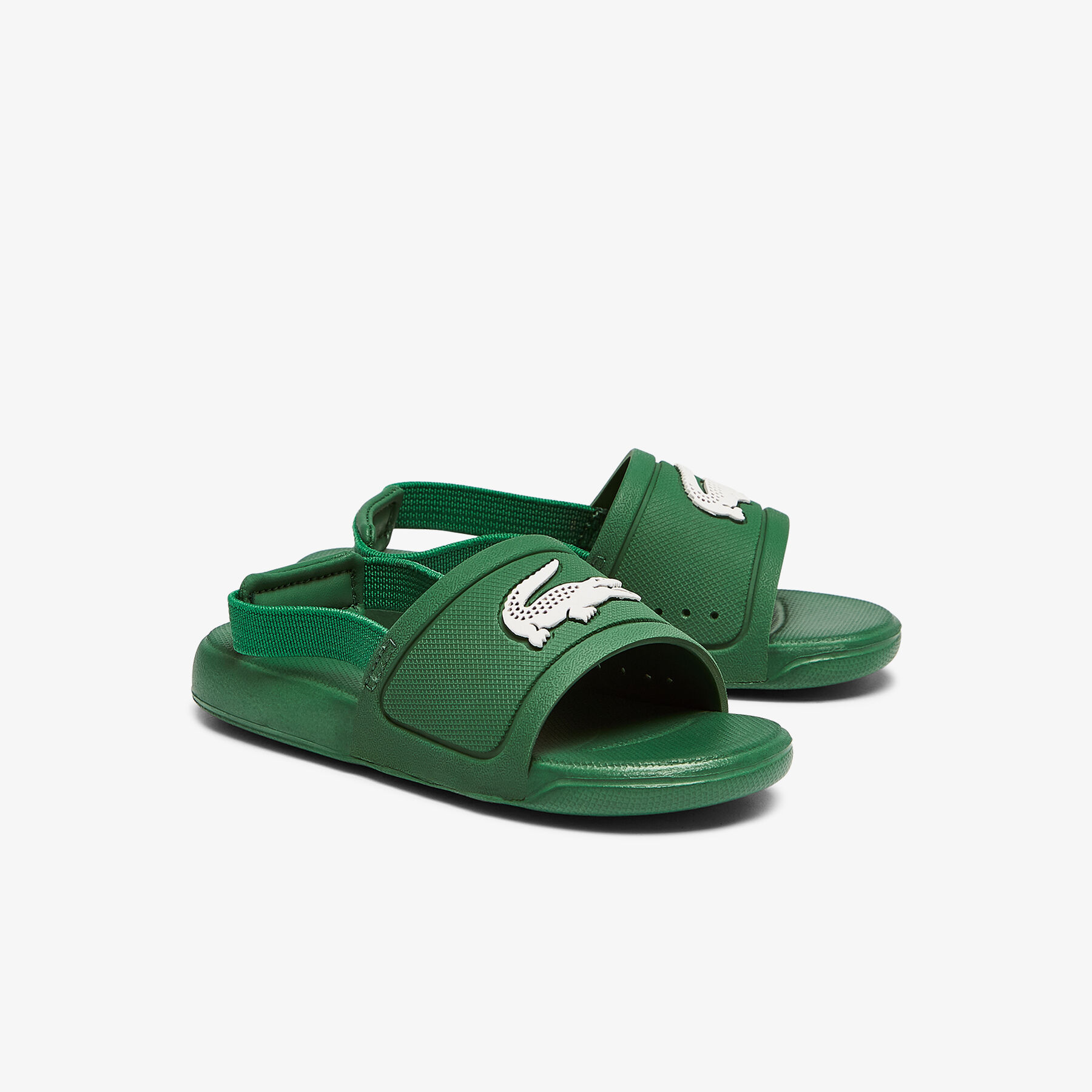lacoste infants  l 30 slide slip on sandals