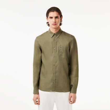 Men's Lacoste Linen Shirt