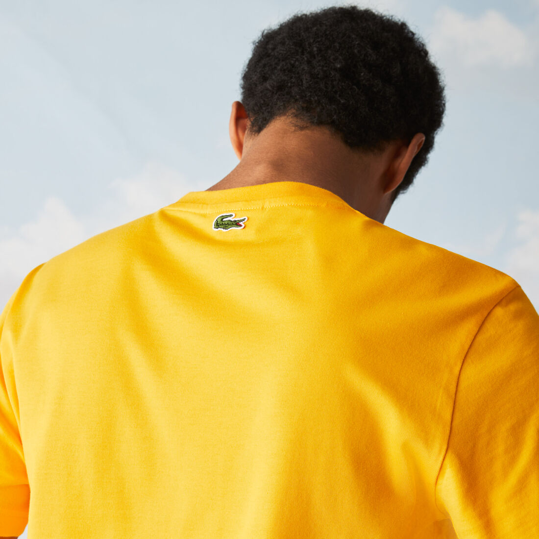 Men’s Polaroid Collaboration Breathable Thermosensitive Badge T-shirt Men’s Polaroid Collaboration Breathable Thermosensitive Badge T-shirt