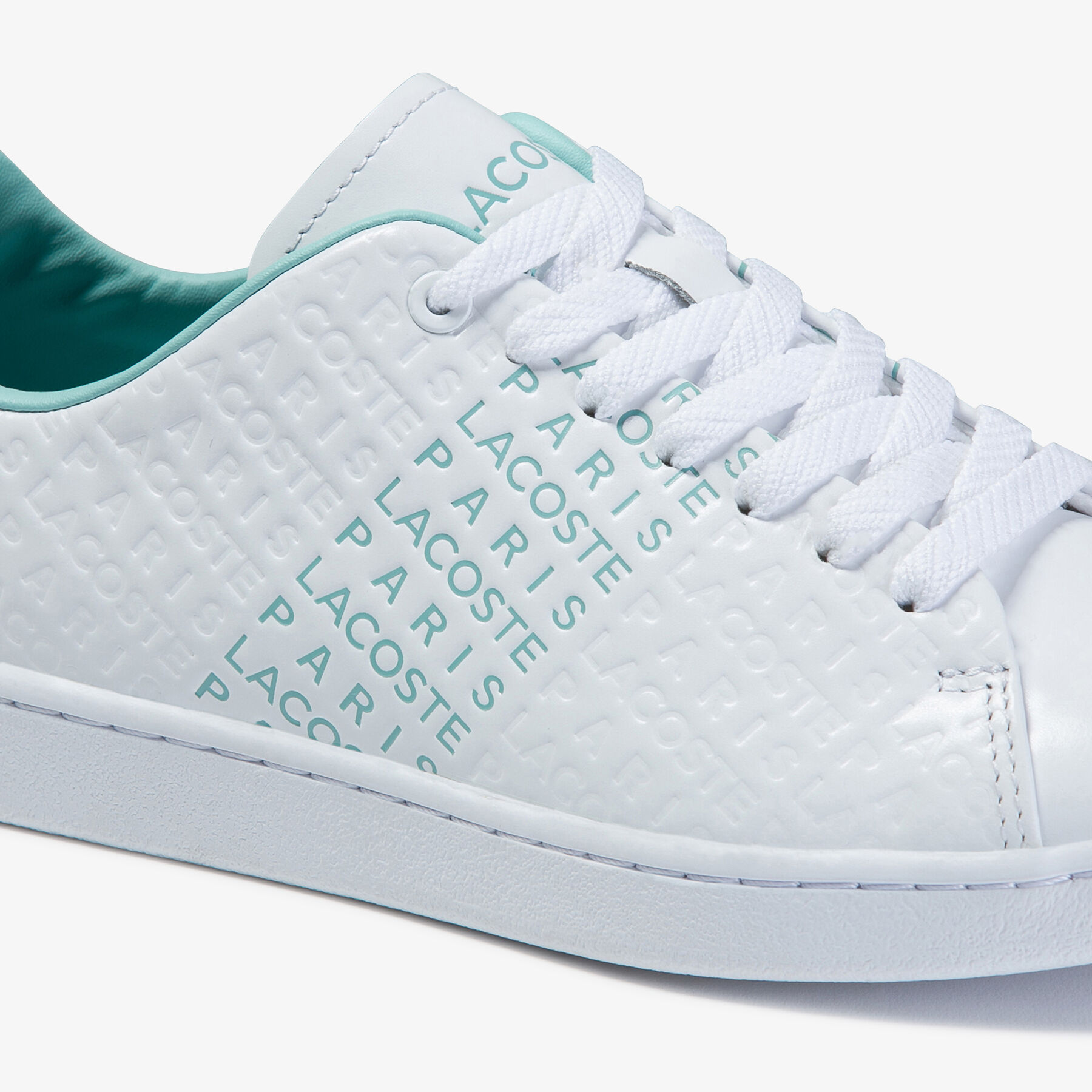 Women's Carnaby Evo Leather and Suede Sneakers lacoste women s carnaby evo leather and suede sneakers