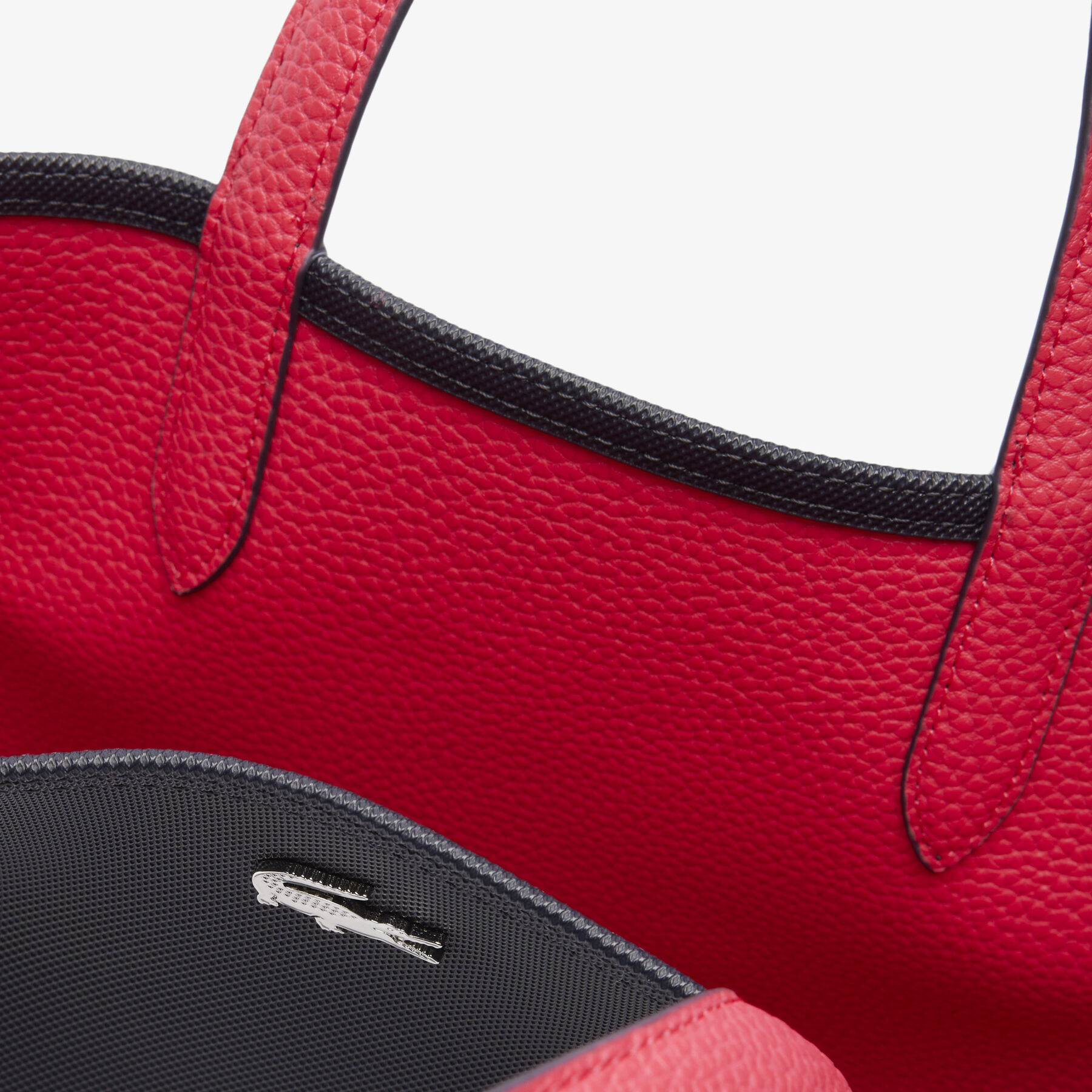 lacoste anna vertical reversible tote