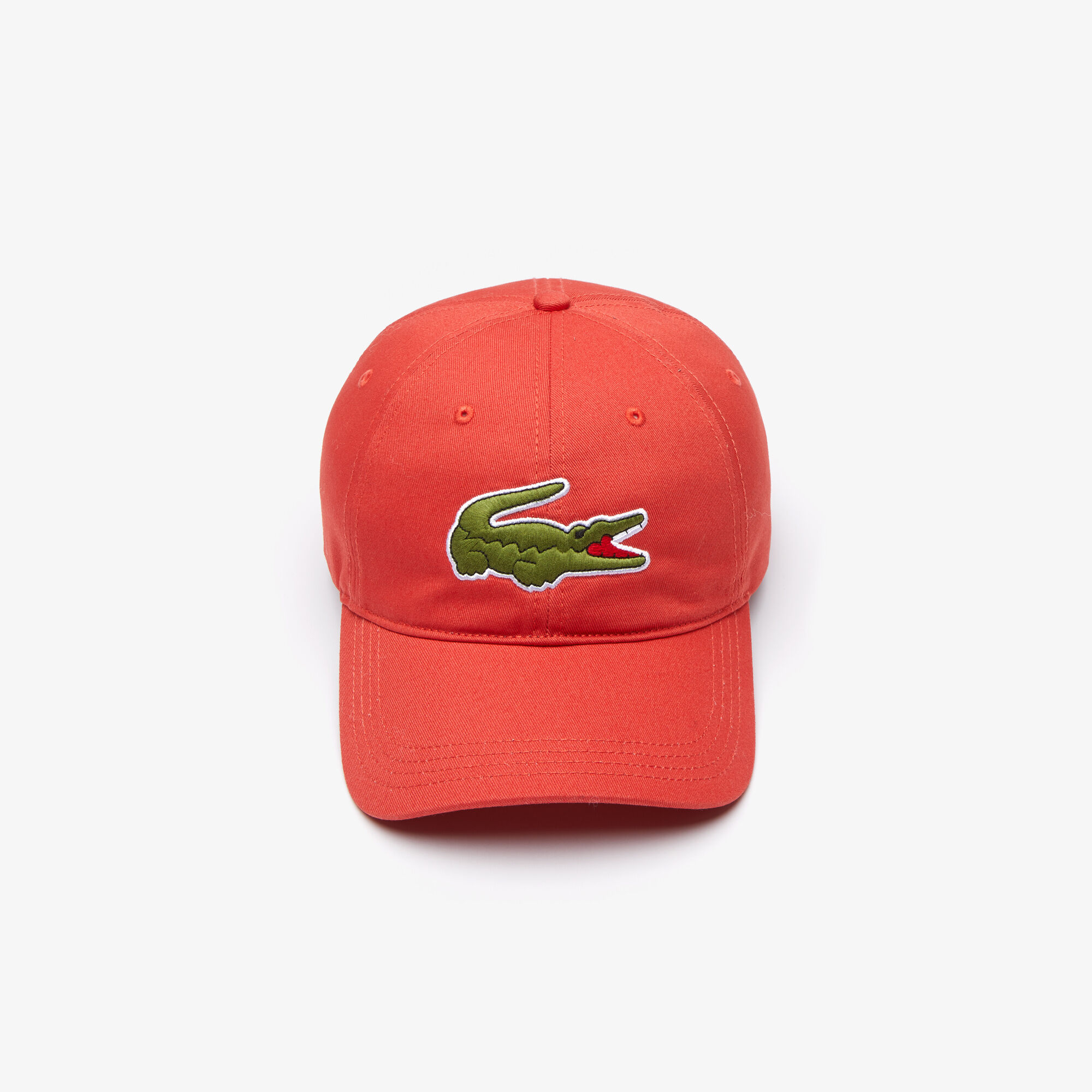 Men's Contrast Strap And Oversized Crocodile Cotton Cap Men's Contrast Strap And Oversized Crocodile Cotton Cap