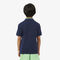 Stripe Collar Petit Pique Polo Shirt