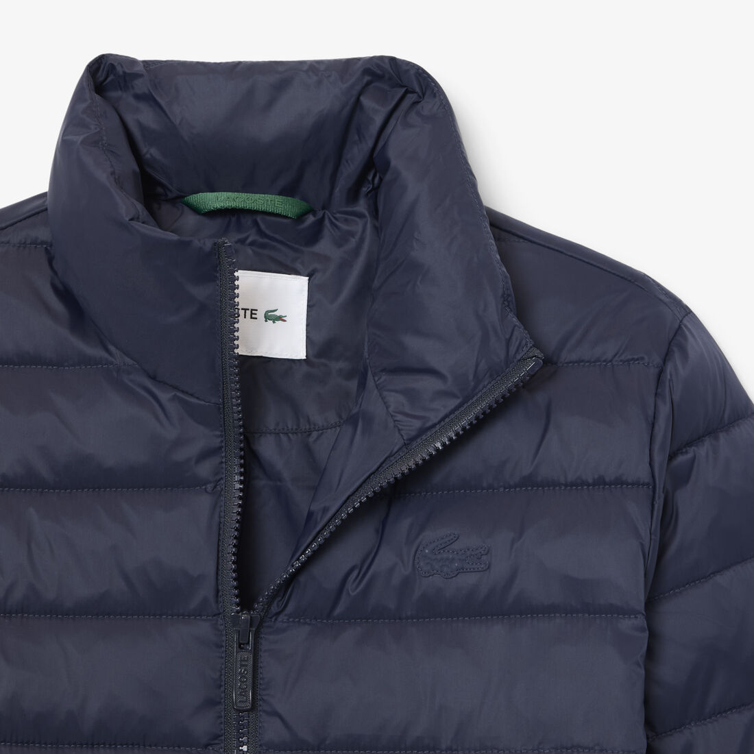 Water-Repellent Quilted Puffed Jacket lacoste water repellent quilted puffed jacket