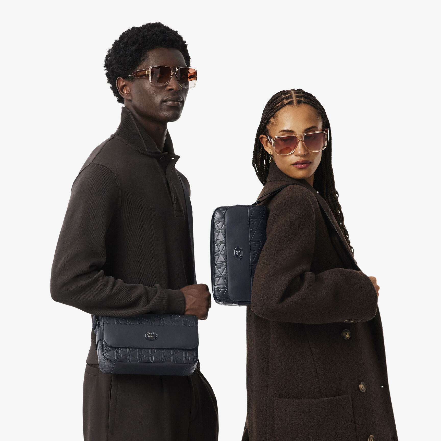 حقيبة نوموجرام جلدية قابلة للإغلاق حقيبة نوموجرام جلدية قابلة للإغلاق