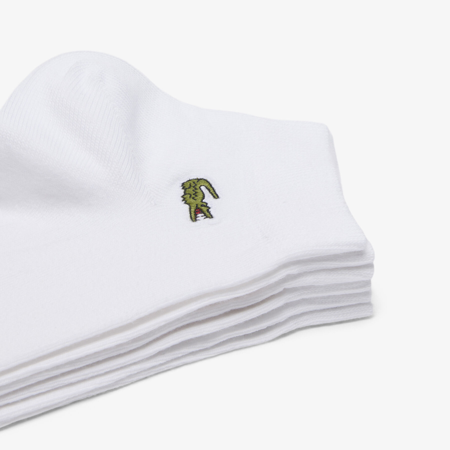 lacoste 3 pack low socks