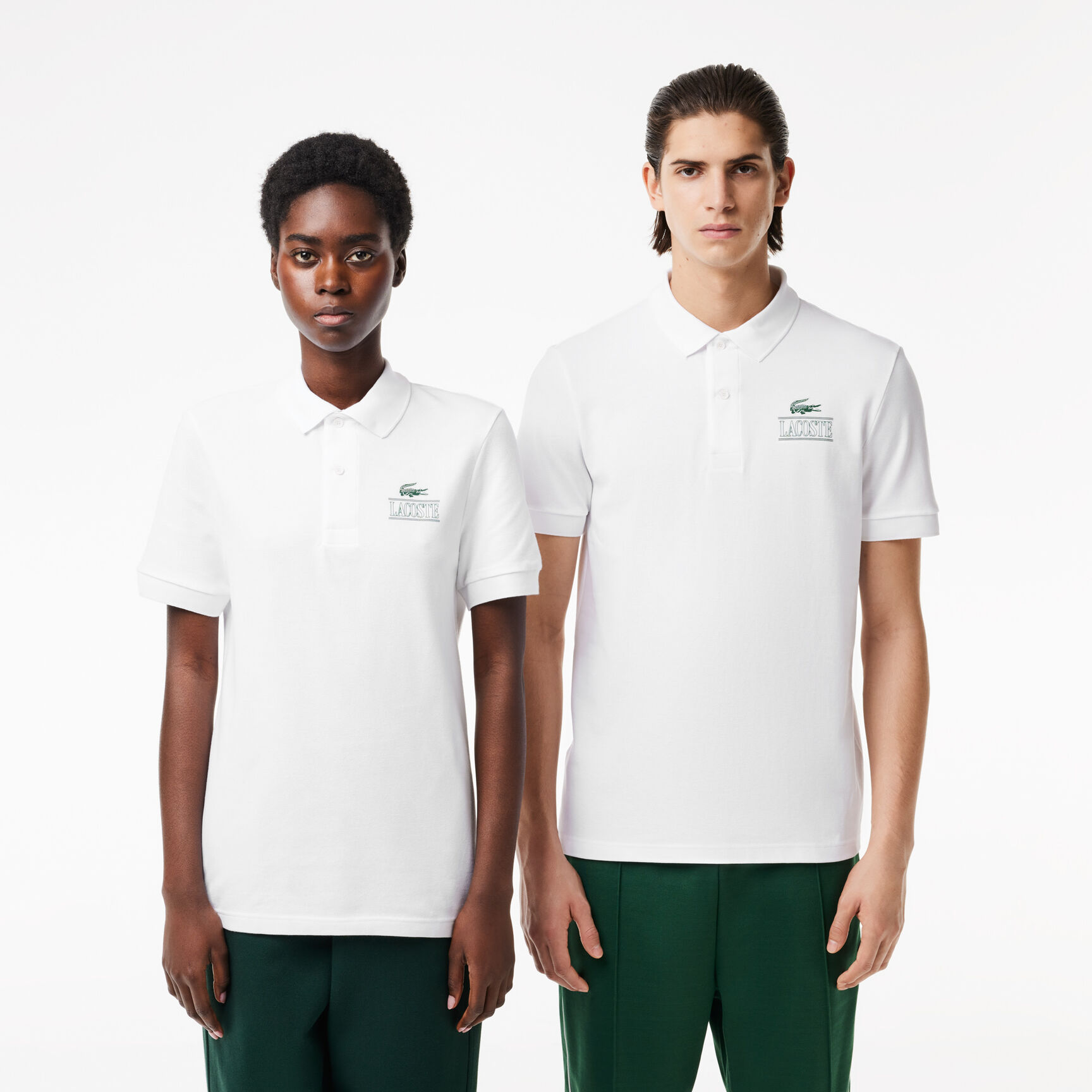 Lacoste Signature Print Stretch Pique Polo Shirt Lacoste Signature Print Stretch Pique Polo Shirt