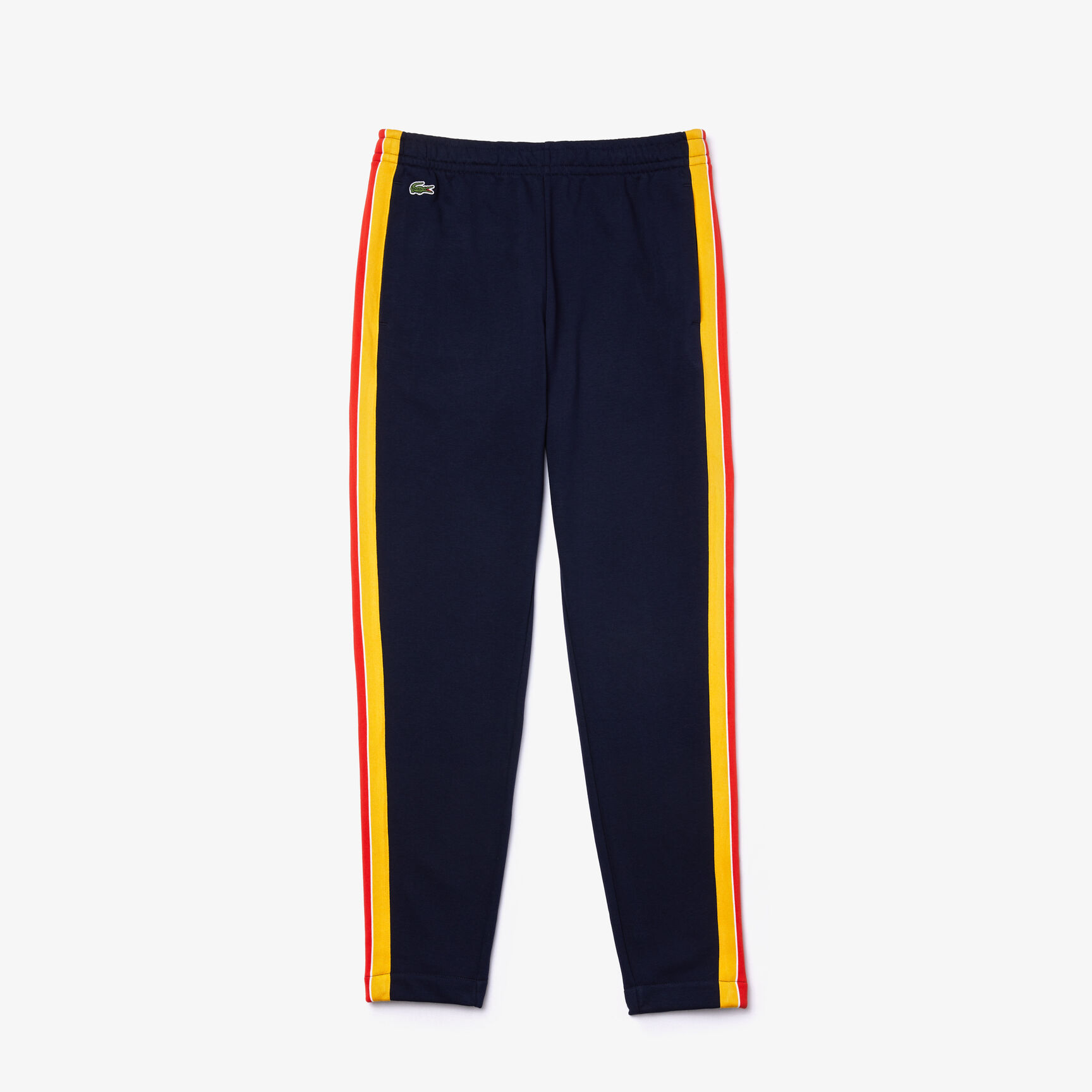 Men's Lacoste SPORT Contrast Band Cotton Jogging Pants Men's Lacoste SPORT Contrast Band Cotton Jogging Pants