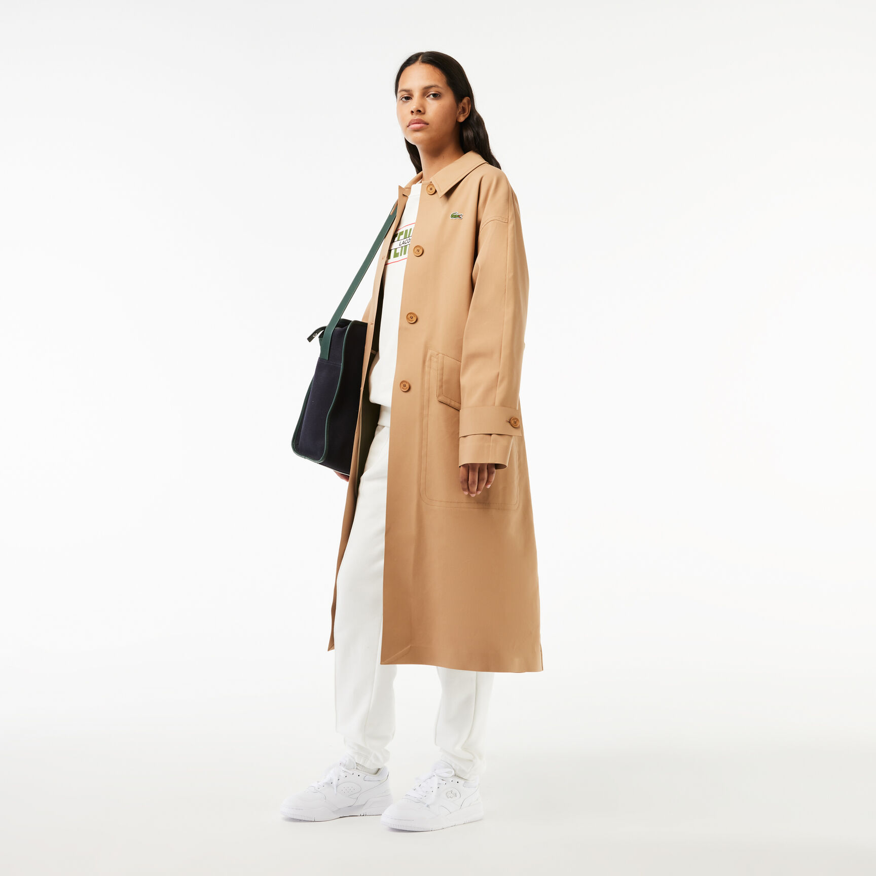 Women's Lineshot Signature Heel Leather Trainers Women's Lineshot Signature Heel Leather Trainers