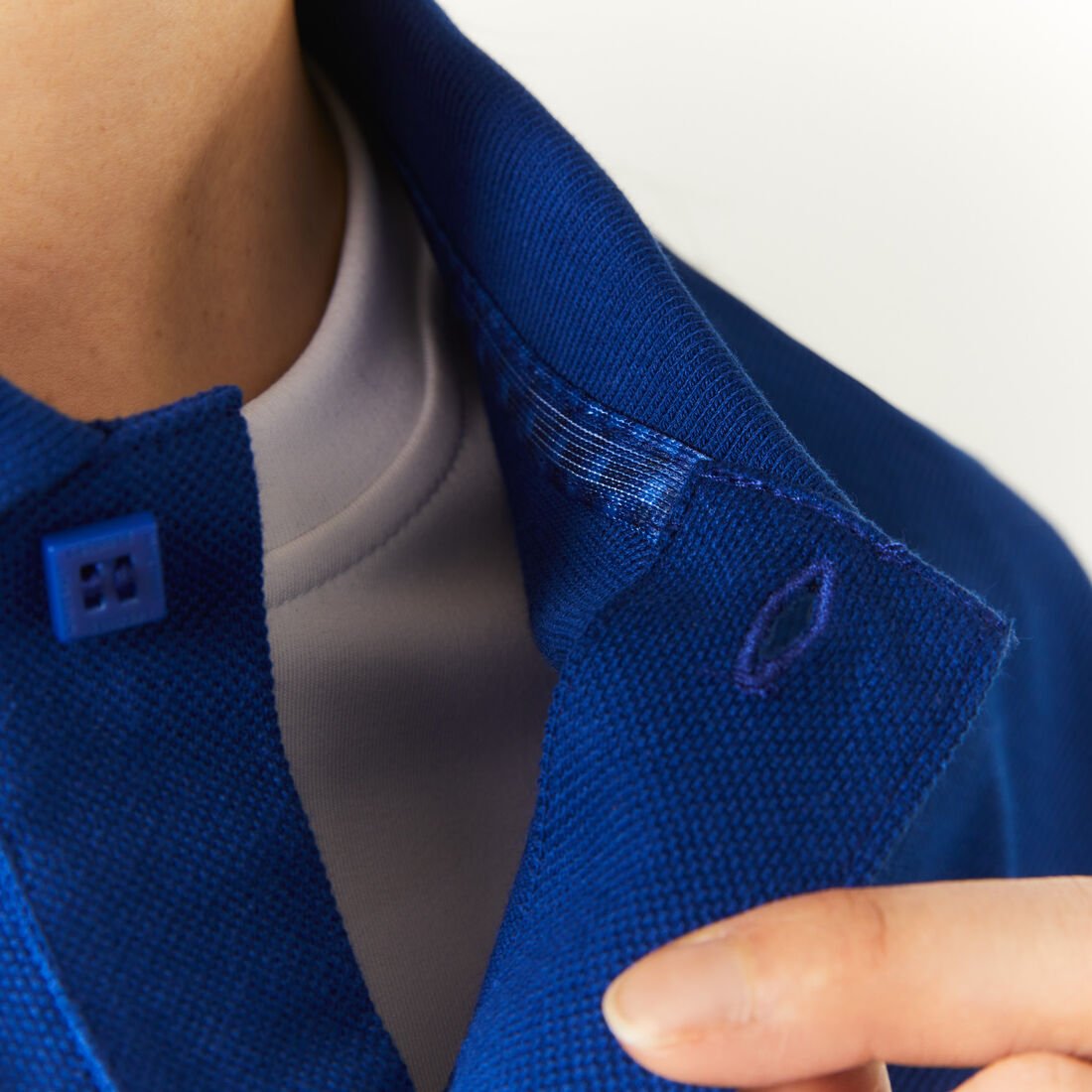 تيشيرت بولو قطن عضوي بقصة كلاسيكية للجنسين مجموعة Lacoste x Minecraft تيشيرت بولو قطن عضوي بقصة كلاسيكية للجنسين مجموعة Lacoste x Minecraft