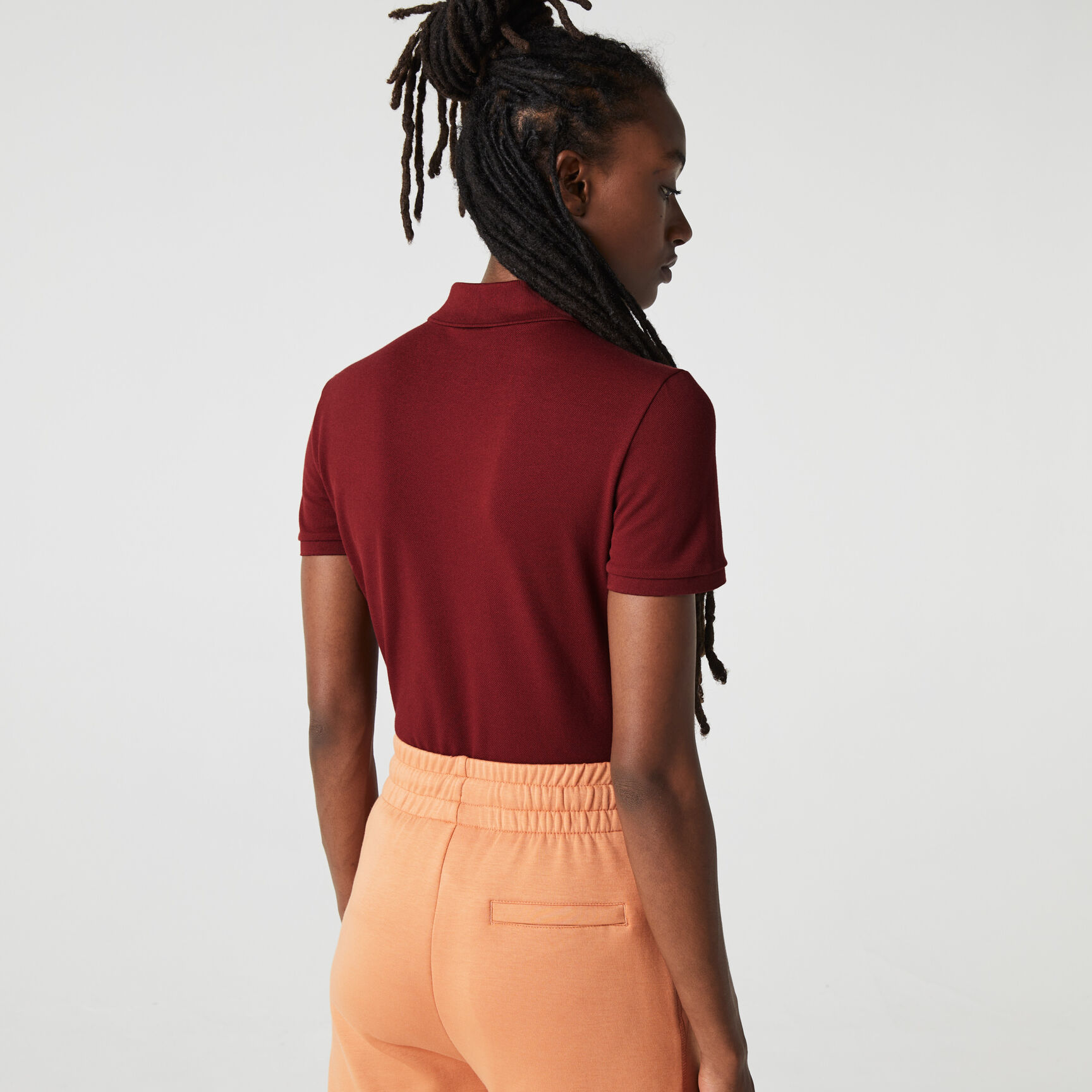 L.12.D Slim Fit Stretch Petit Pique Polo Shirt