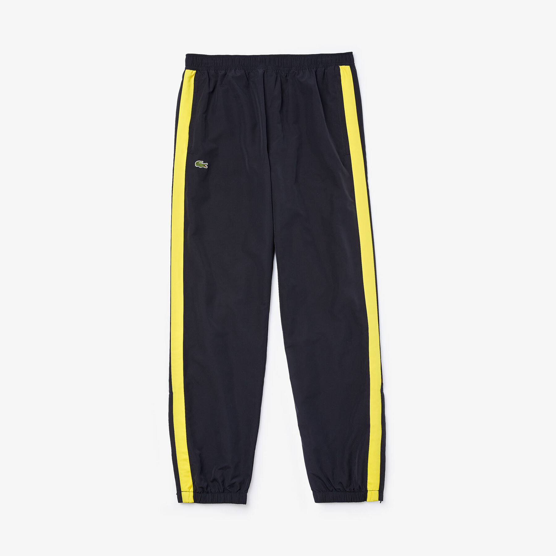 Men's Contrast Striped Water-Repellant Tracksuit Pants lacoste men s contrast striped water repellant tracksuit pants