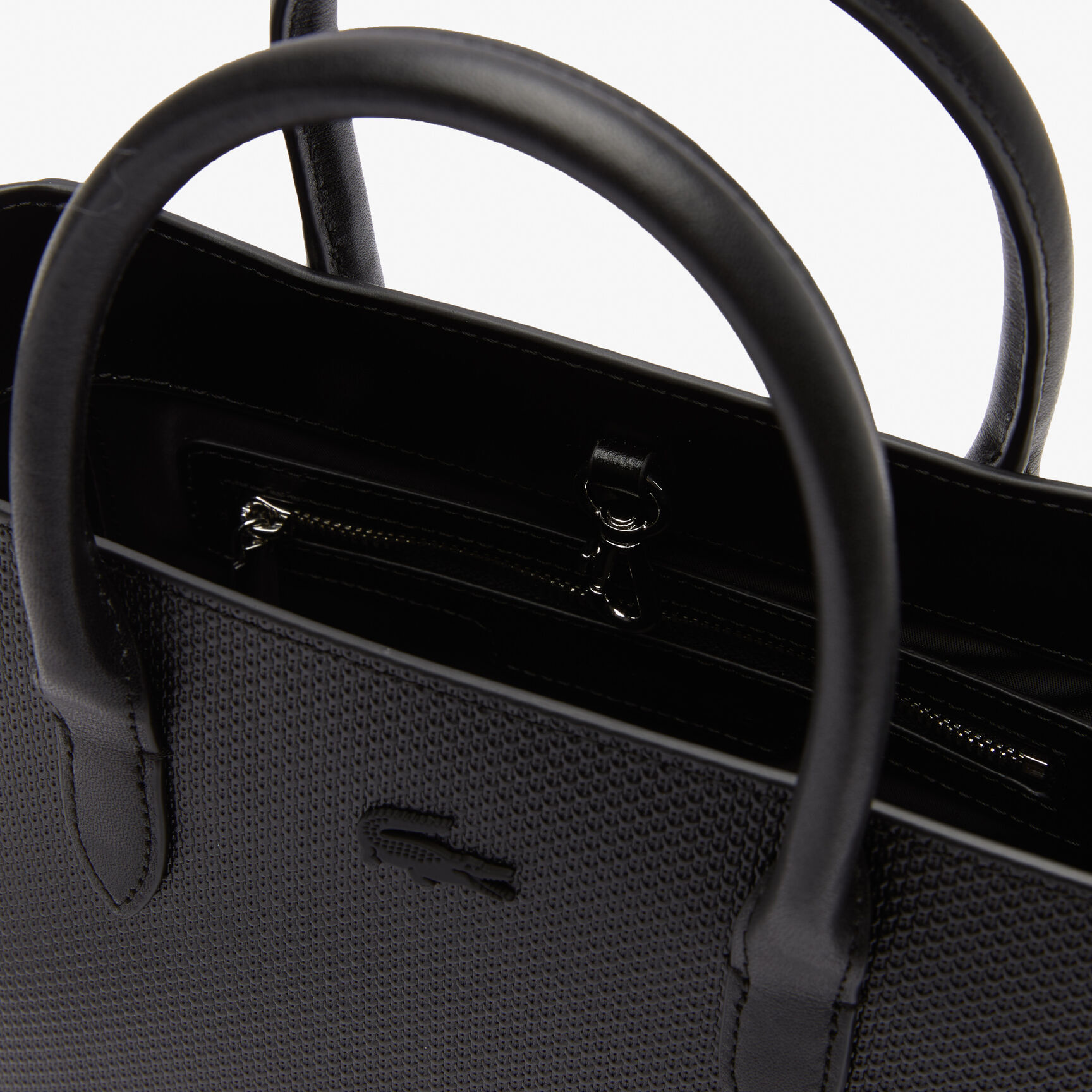 Women's Chantaco Piqué Leather Small Shoulder Shopping Bag Women's Chantaco Piqué Leather Small Shoulder Shopping Bag