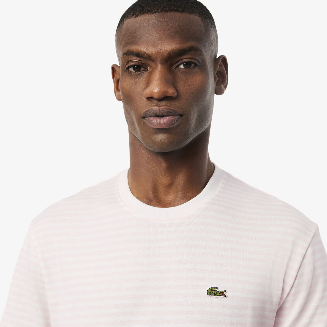 تي شيرت مخطط من القطن الثقيل تي شيرت مخطط من القطن الثقيل