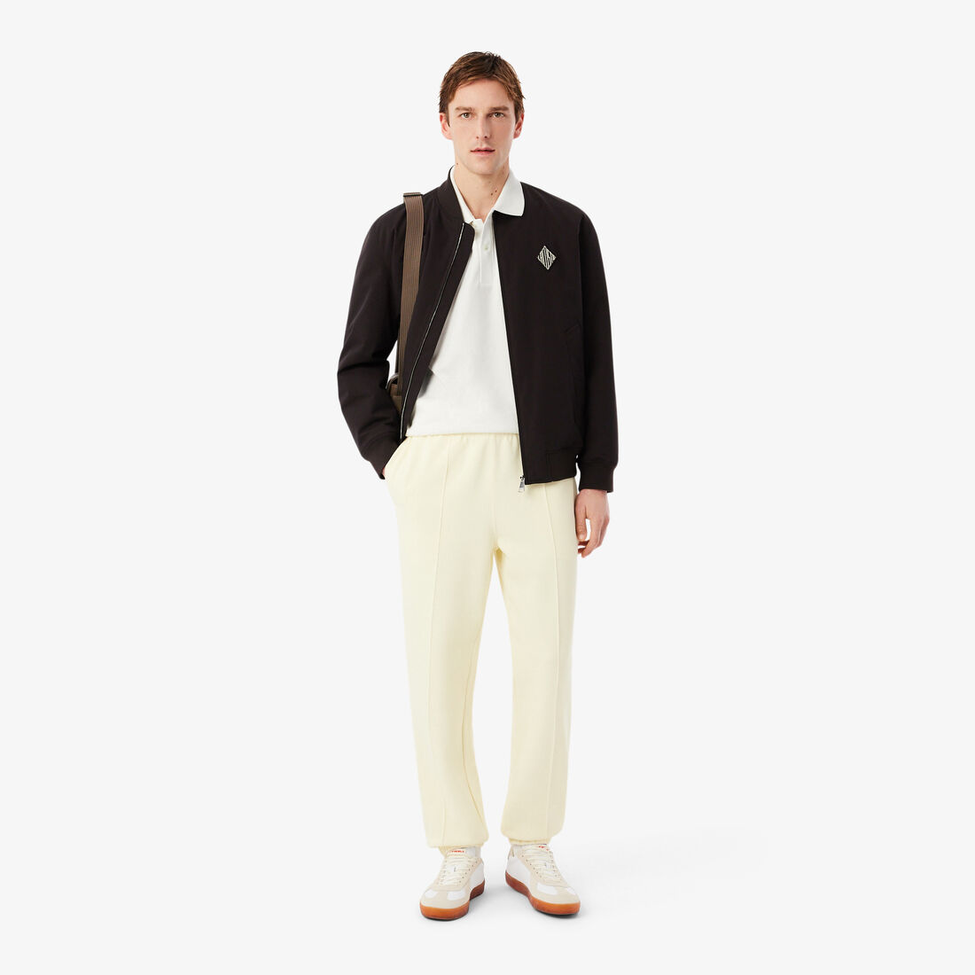 Classic Fit Badge Accent Pique Polo Shirt Classic Fit Badge Accent Pique Polo Shirt