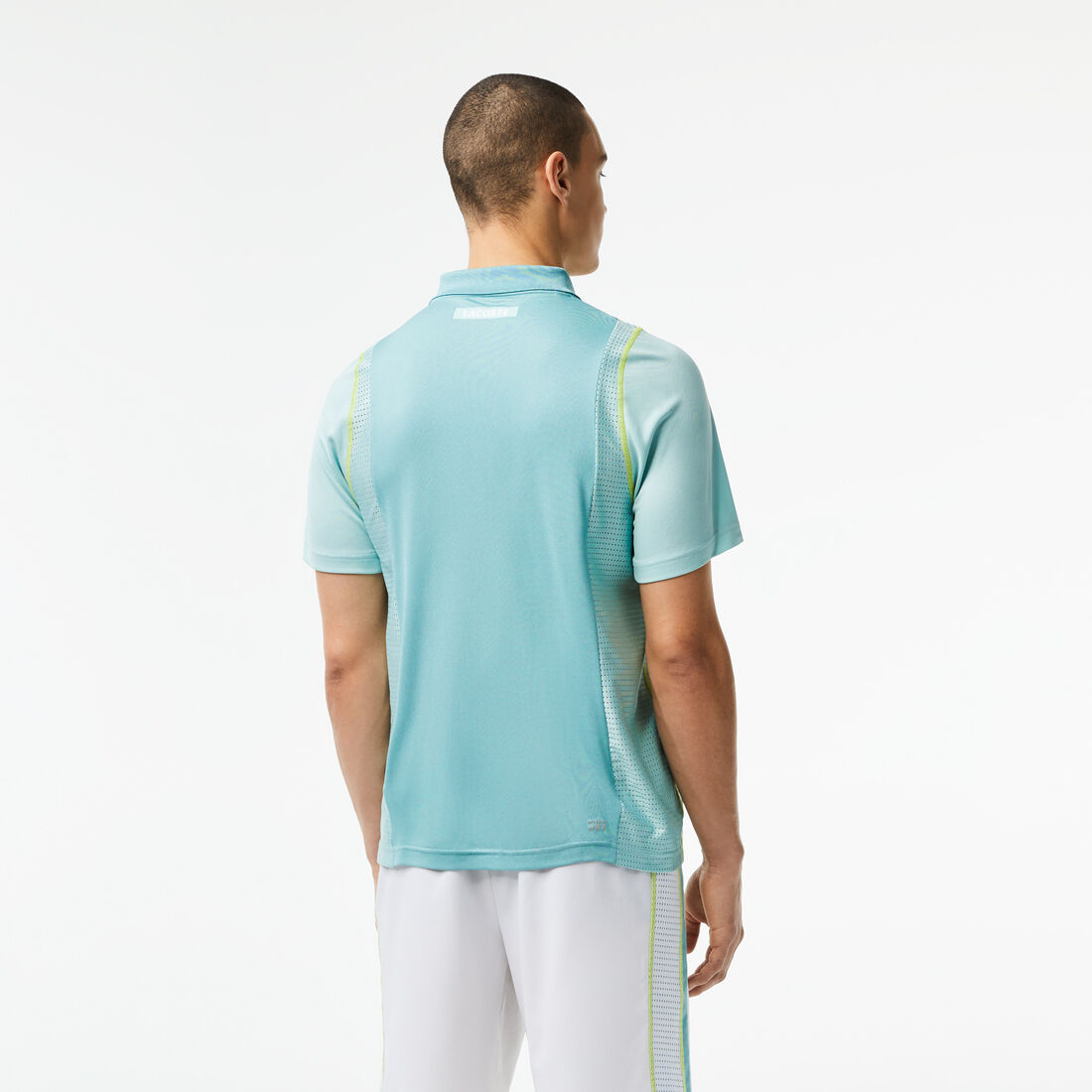 Men's Lacoste Tennis Recycled Polyester Polo Shirt Men's Lacoste Tennis Recycled Polyester Polo Shirt