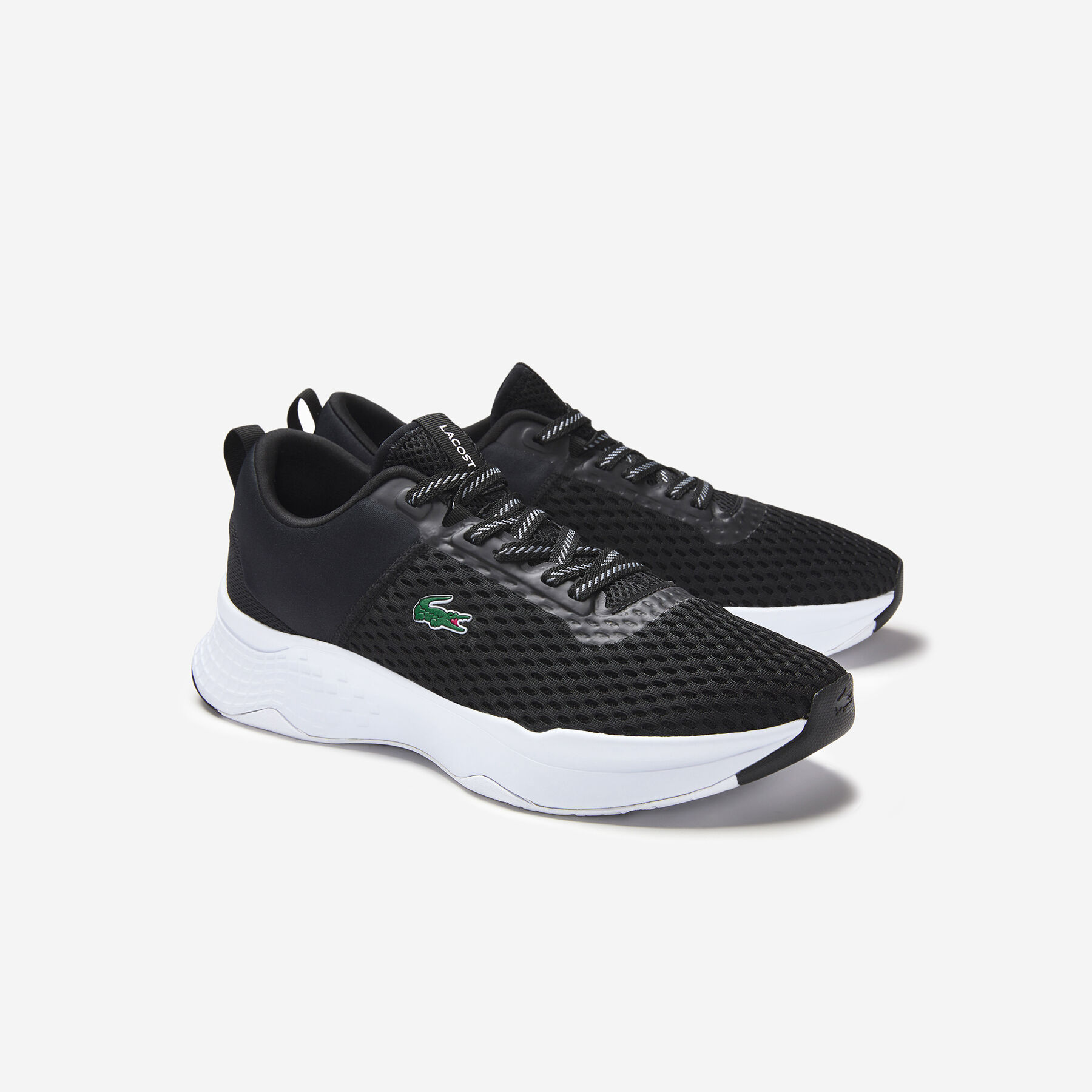 Men's Court-Drive Textile Trainers lacoste men s court drive textile trainers