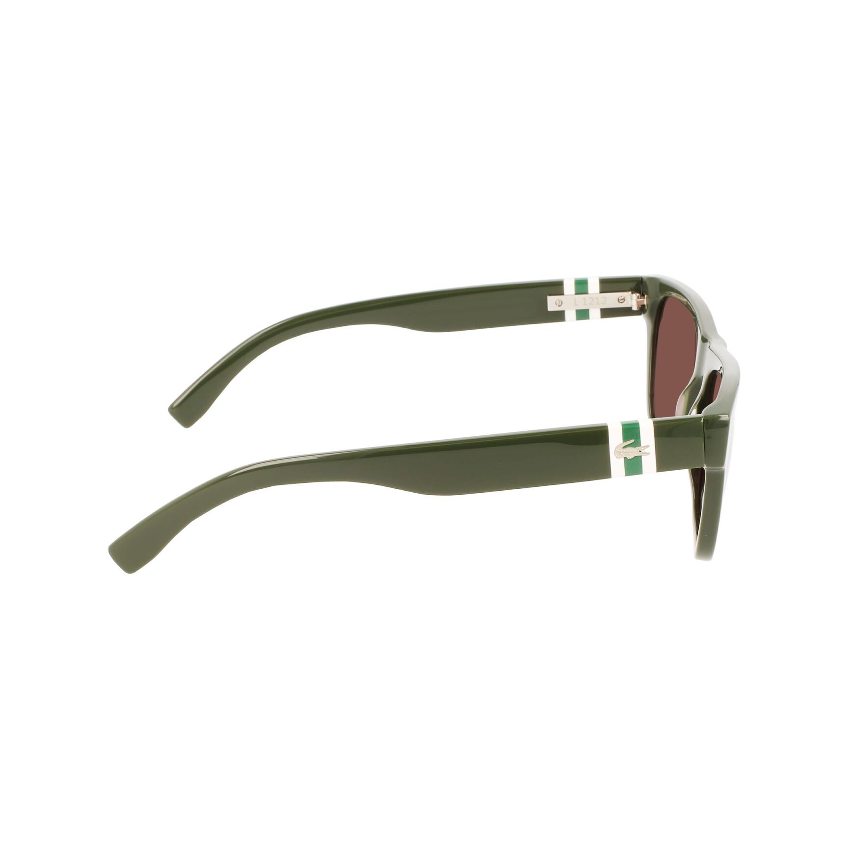 Men's Scale-Style Rectangle Acetate L.12.12 Sunglasses