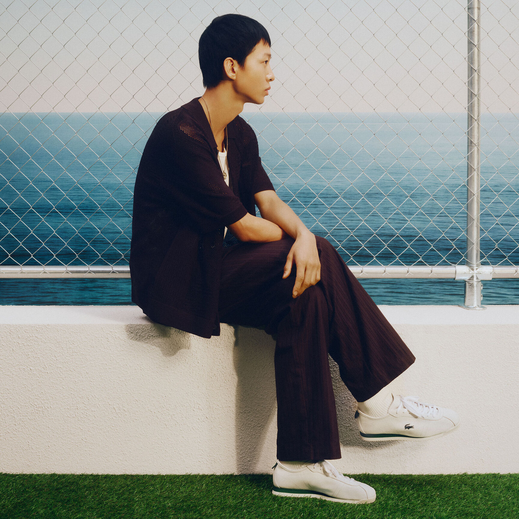 Men's Club-Low Leather Sneakers