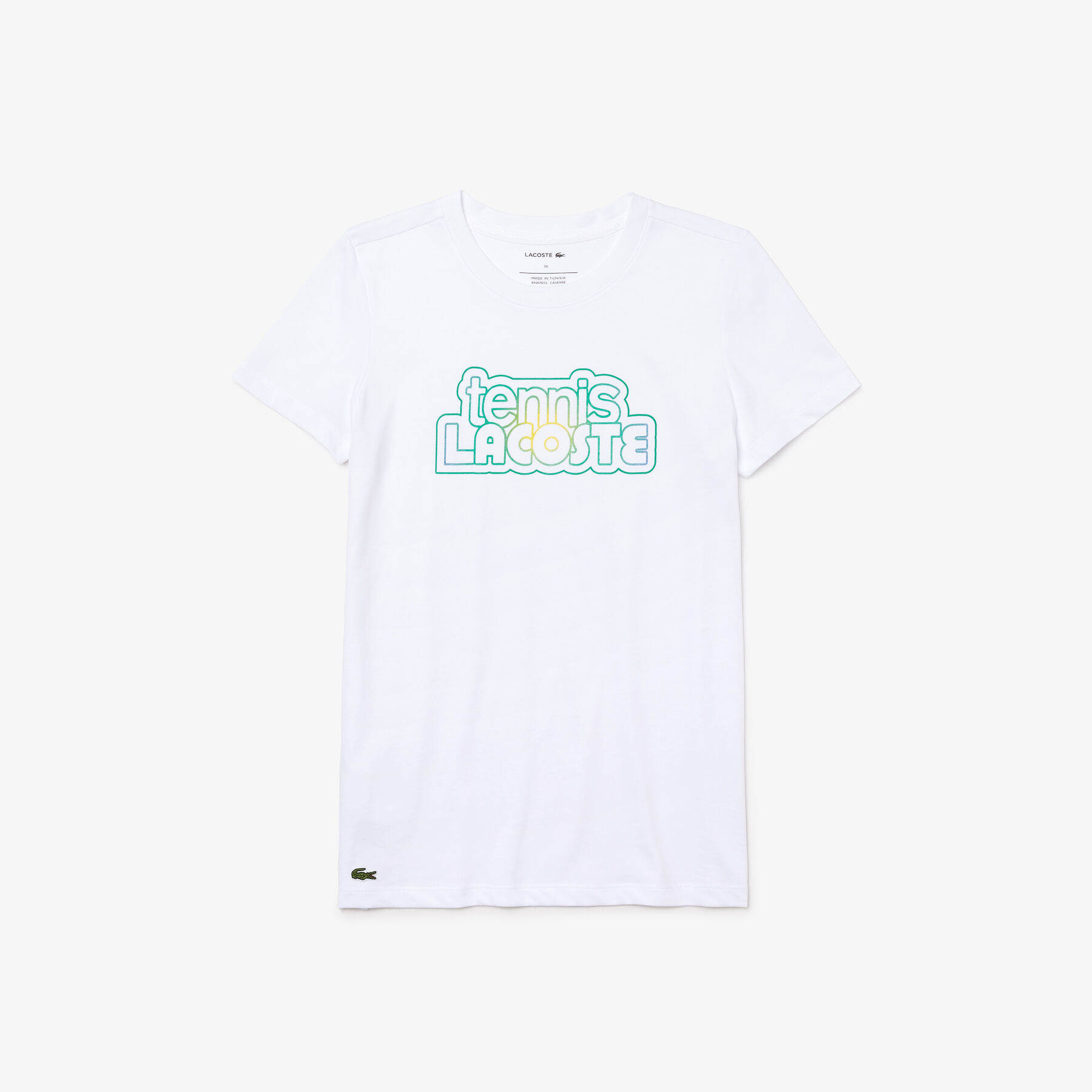 لاكوست تيشيرت تنس بطبعة للنساء مجموعة lacoste sport