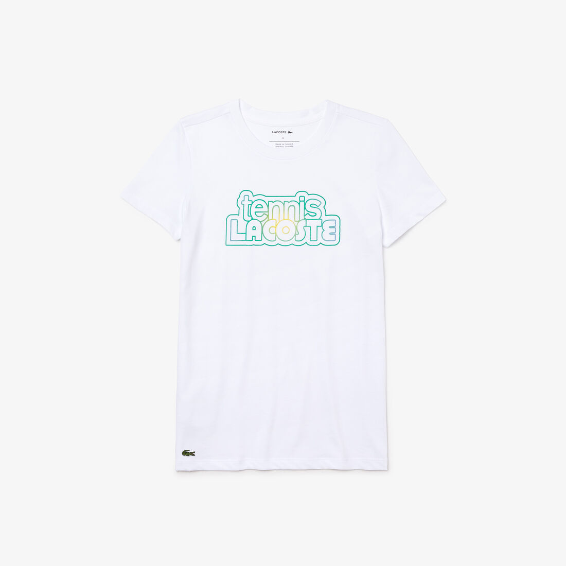 Women’s Lacoste SPORT Graphic Print Tennis T-shirt Women’s Lacoste SPORT Graphic Print Tennis T-shirt