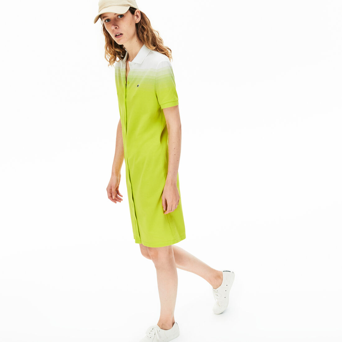 Women's Made in France Cotton Piqué Polo Dress Women's Made in France Cotton Piqué Polo Dress